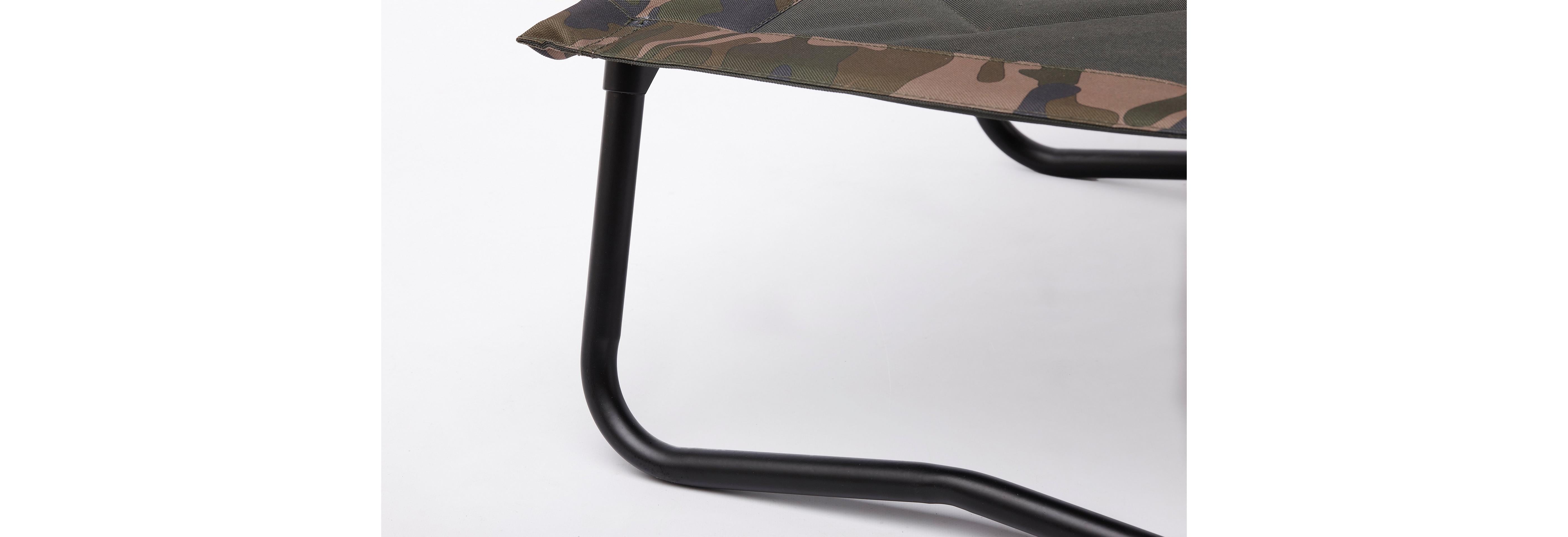 Prologic Avenger Comfort Camo Chair: Sedia Da Pesca Pieghevole Con Braccioli E Copertura, Imbottita, Motivo Mimetico, Gambe Regolabili Con Piedini Girevoli, Massimo Comfort Per Il Pescatore.